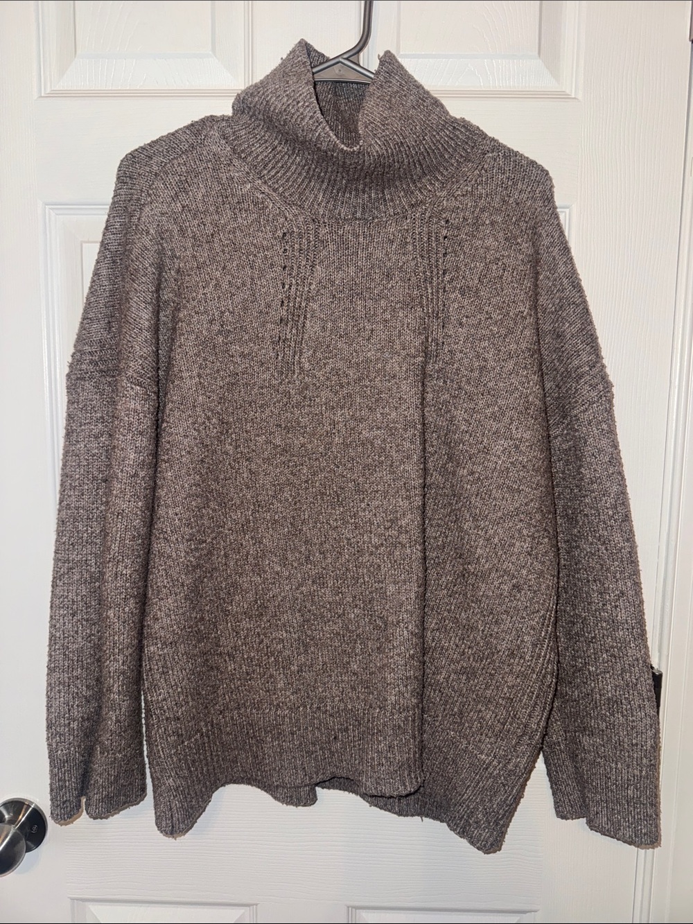 Free Assembly Men's Taupe Turtleneck Knit Sweater